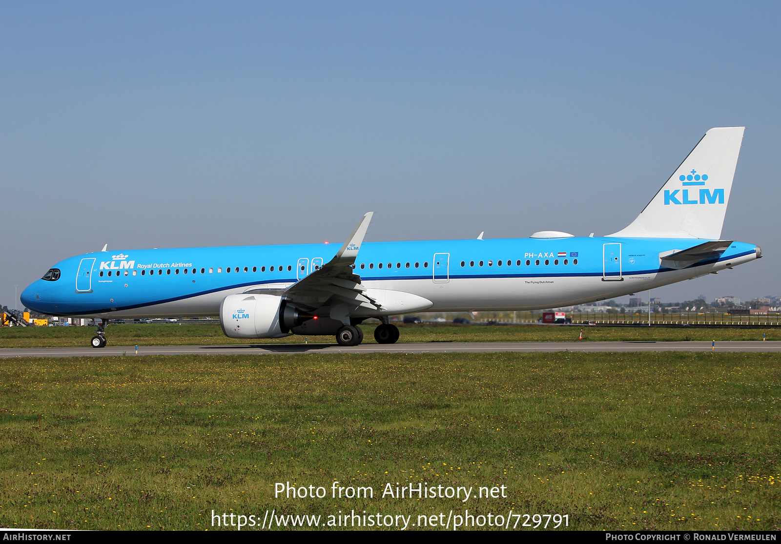 Aircraft Photo of PH-AXA | Airbus A321-252NX | KLM - Royal Dutch Airlines | AirHistory.net #729791