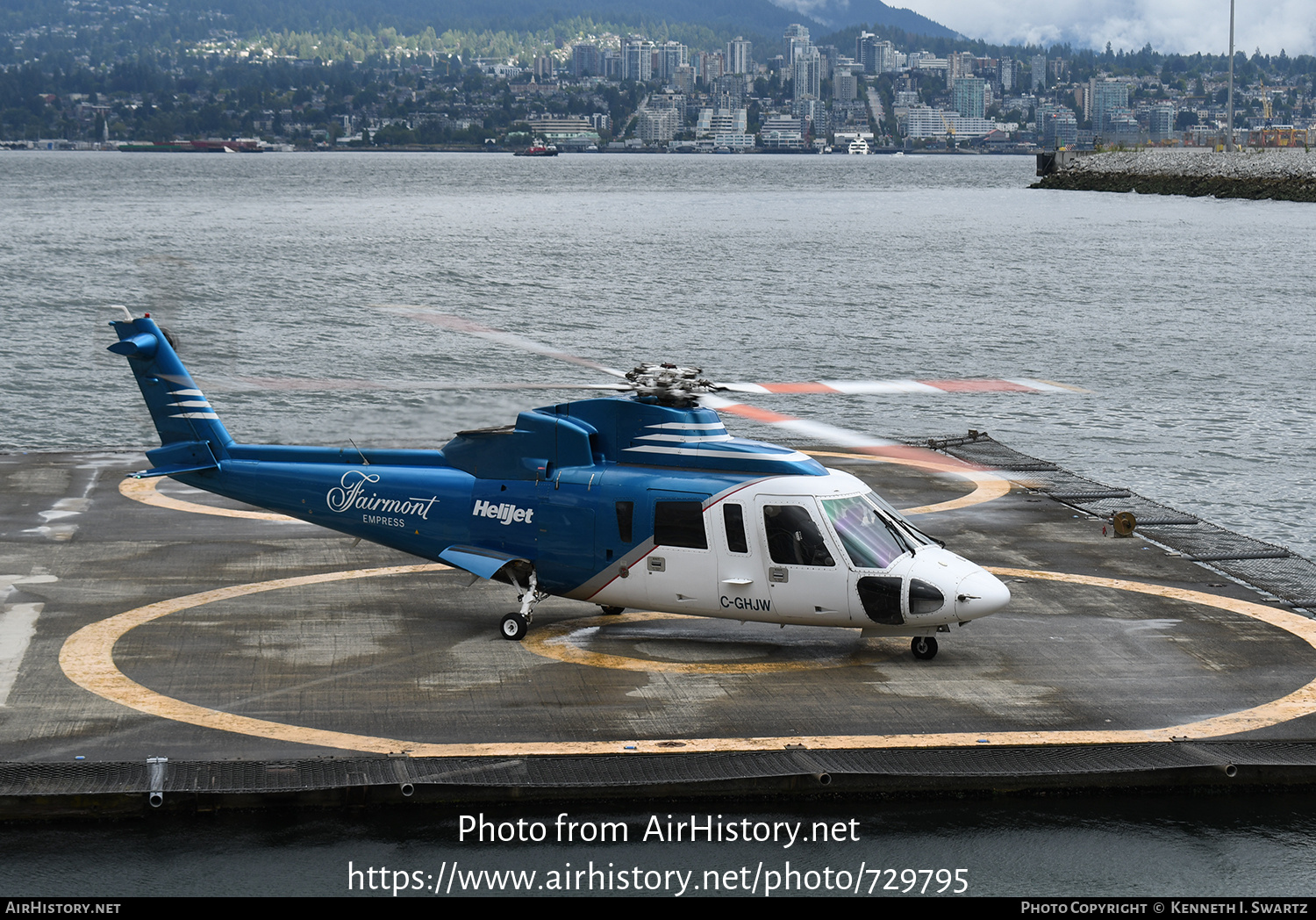 Aircraft Photo of C-GHJW | Sikorsky S-76A | HeliJet | AirHistory.net #729795