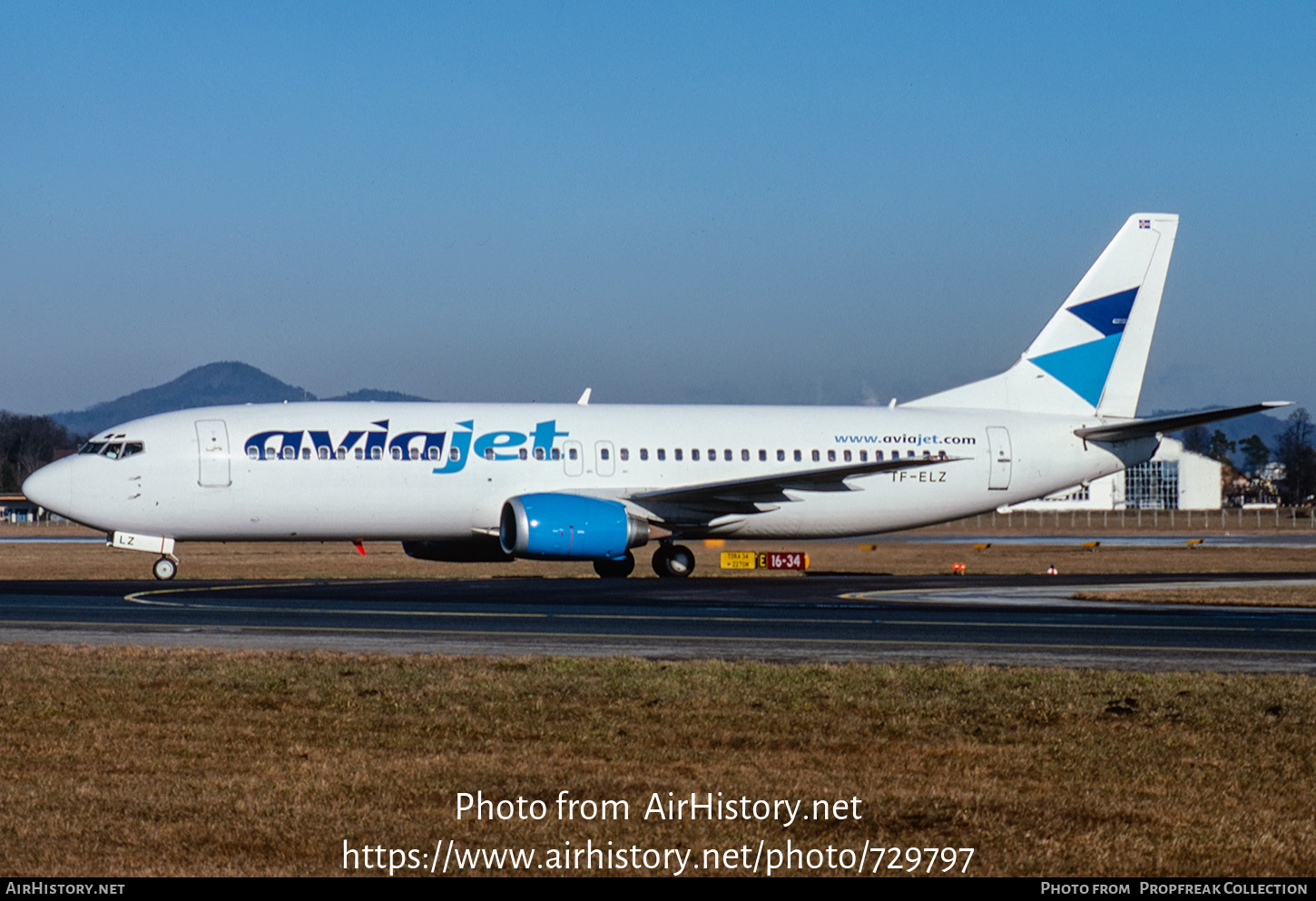 Aircraft Photo of TF-ELZ | Boeing 737-4Y0 | Aviajet | AirHistory.net #729797