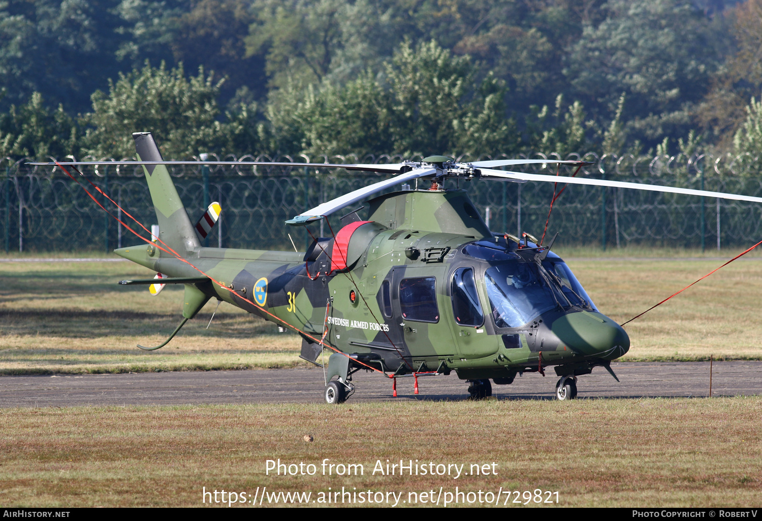 Aircraft Photo of 151761 | Agusta Hkp15A (A-109E LUH) | Sweden - Army | AirHistory.net #729821