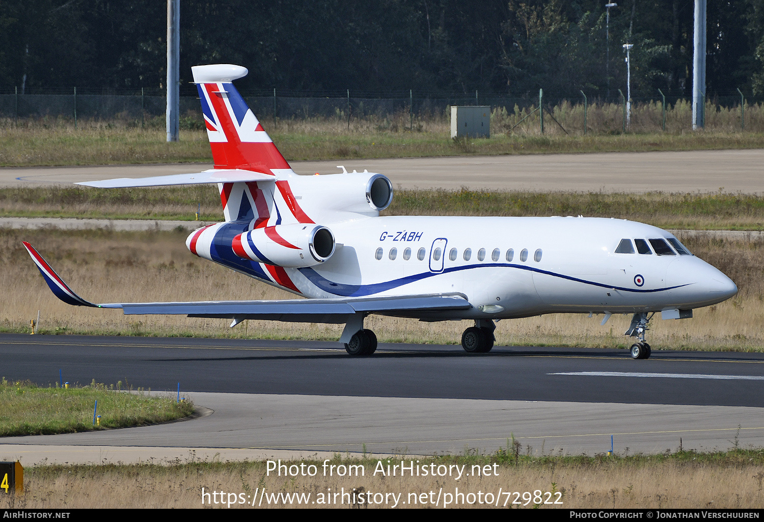 Aircraft Photo of G-ZABH | Dassault Falcon 900LX Envoy IV CC.1 | UK - Air Force | AirHistory.net #729822