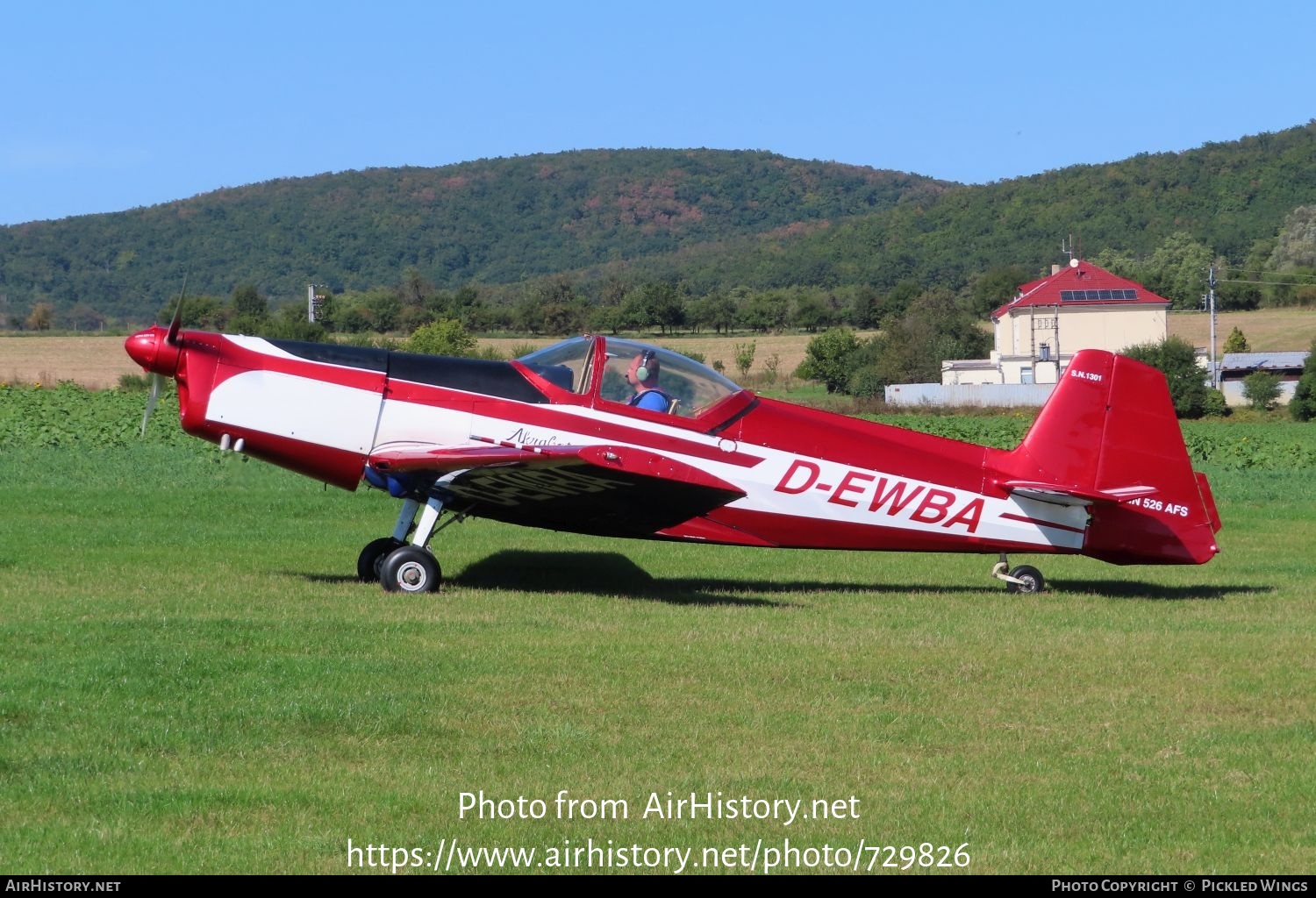 Aircraft Photo of D-EWBA | Zlin Z-526AFS Akrobat Special | AirHistory.net #729826