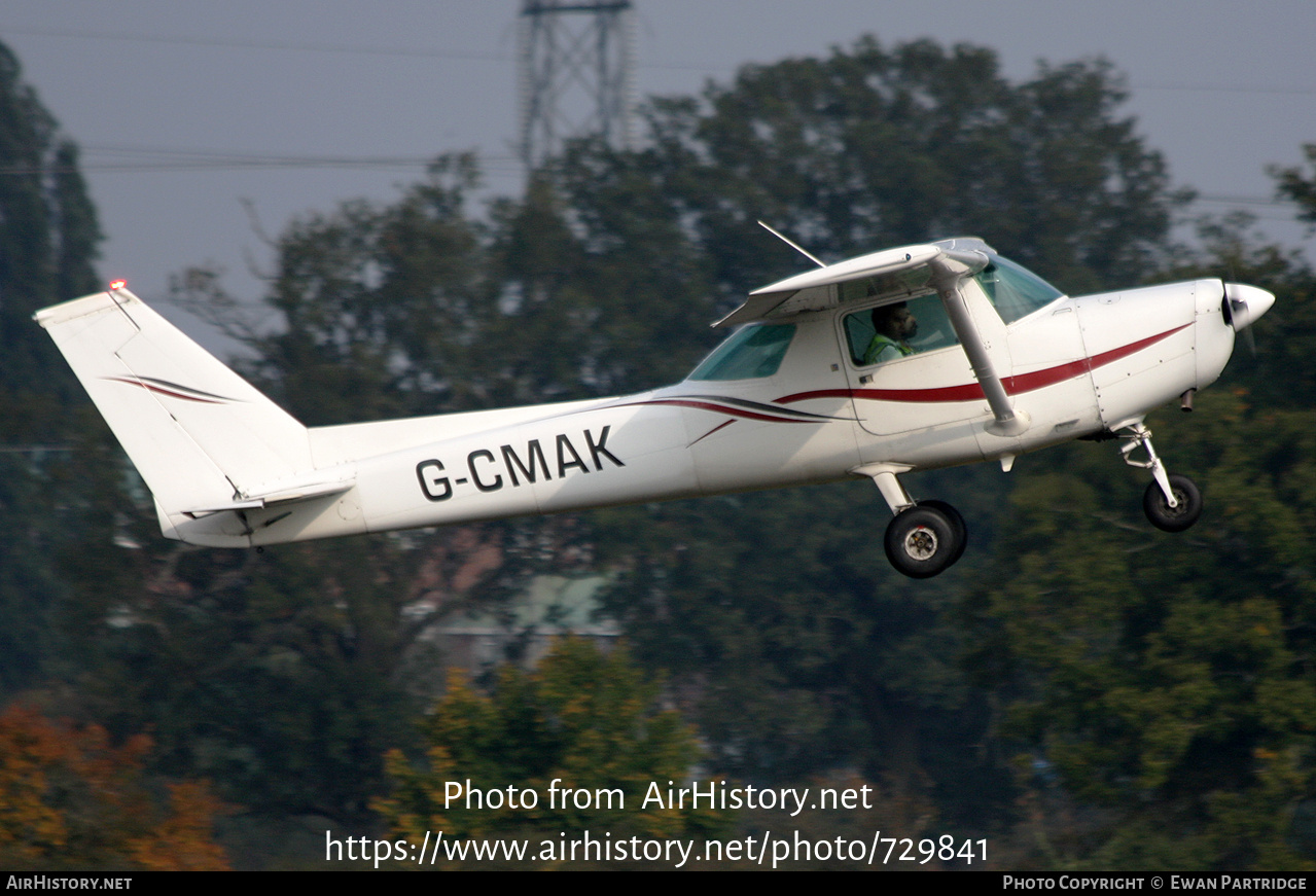 Aircraft Photo of G-CMAK | Cessna 152 | AirHistory.net #729841