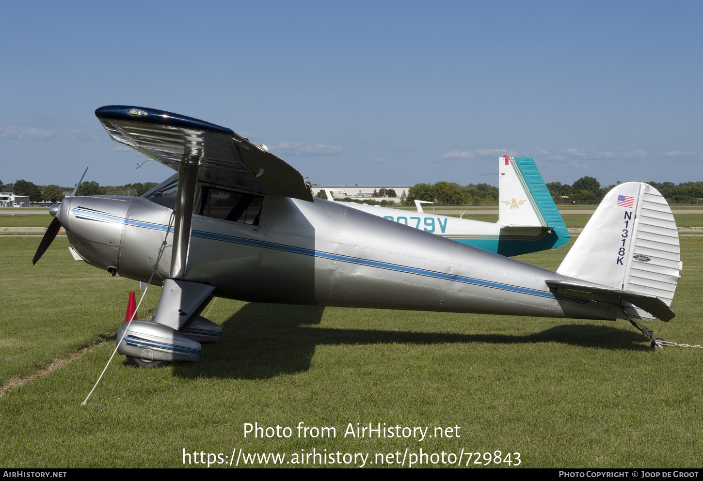 Aircraft Photo of N1318K | Luscombe 8A Silvaire | AirHistory.net #729843