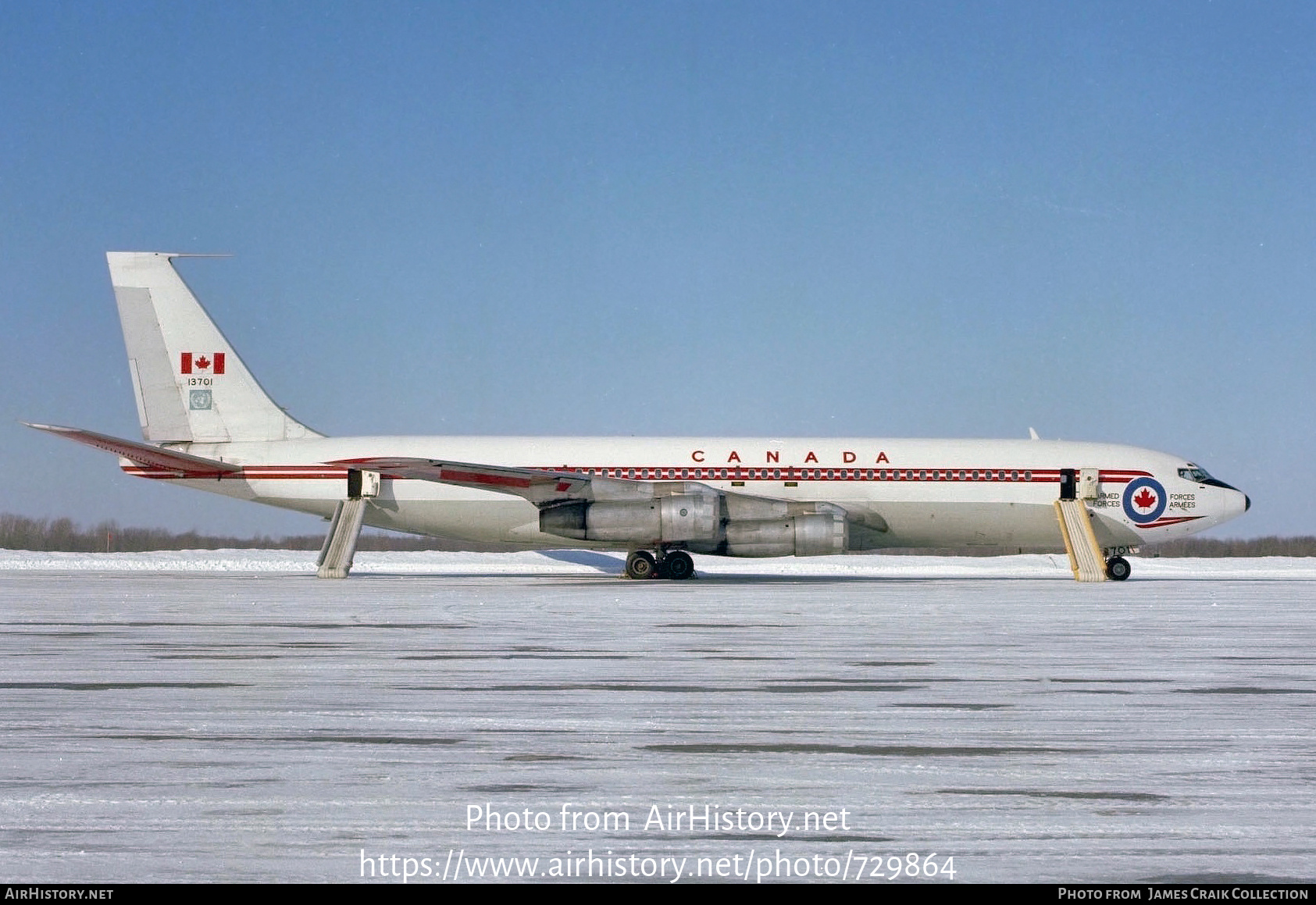 Aircraft Photo of 13701 | Boeing CC-137 (707-347C) | Canada - Air Force | AirHistory.net #729864