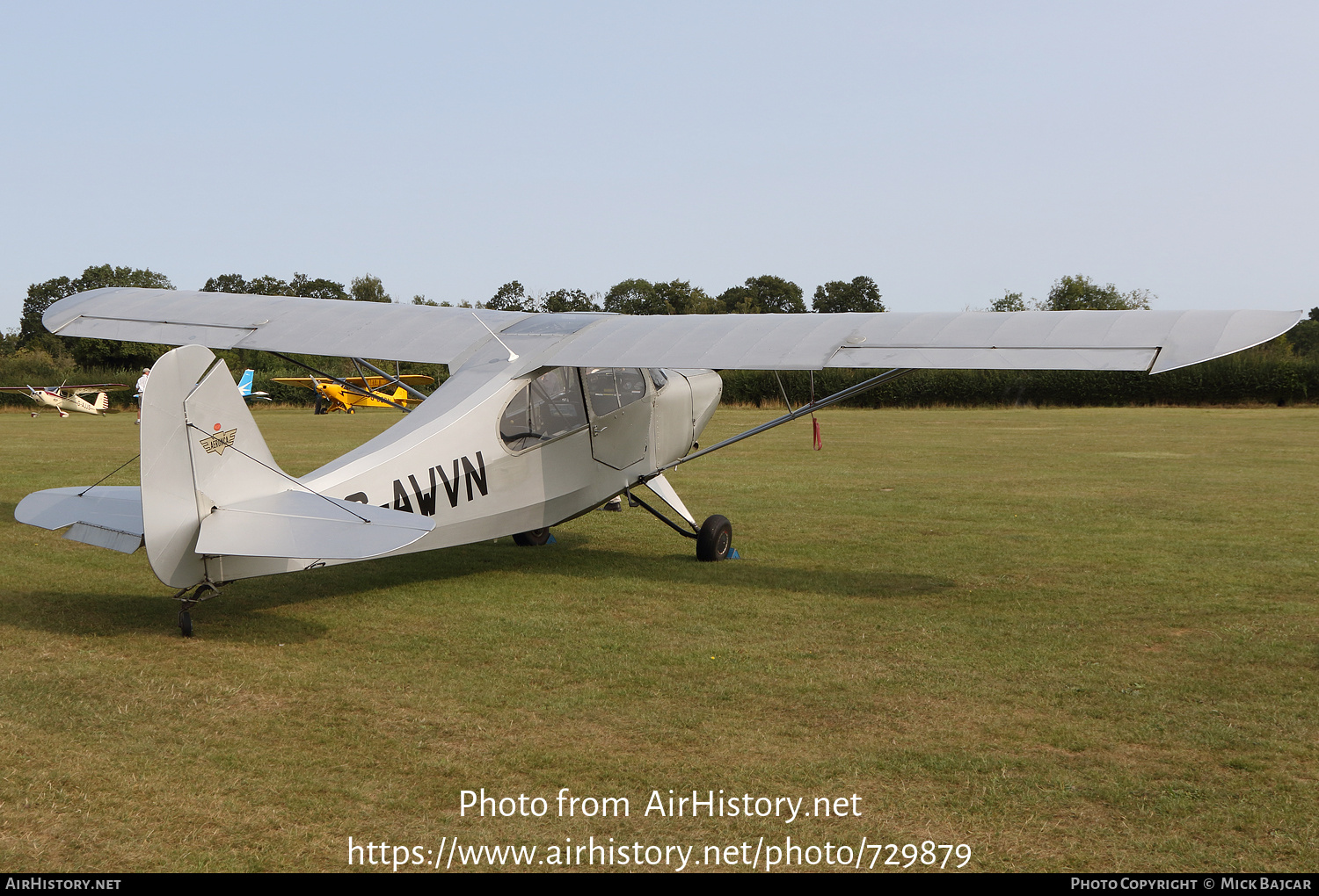 Aircraft Photo of G-AWVN | Aeronca 7AC Champion | AirHistory.net #729879