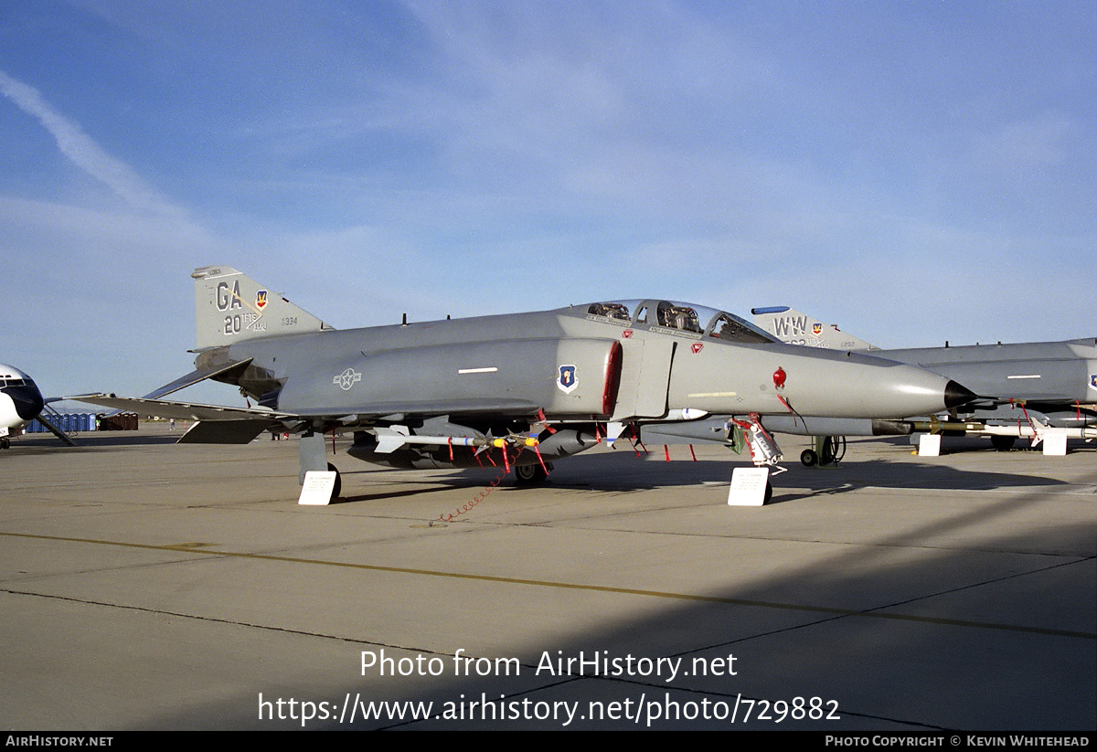 Aircraft Photo of 66-0334 / AF66-334 | McDonnell Douglas F-4E Phantom II | USA - Air Force | AirHistory.net #729882