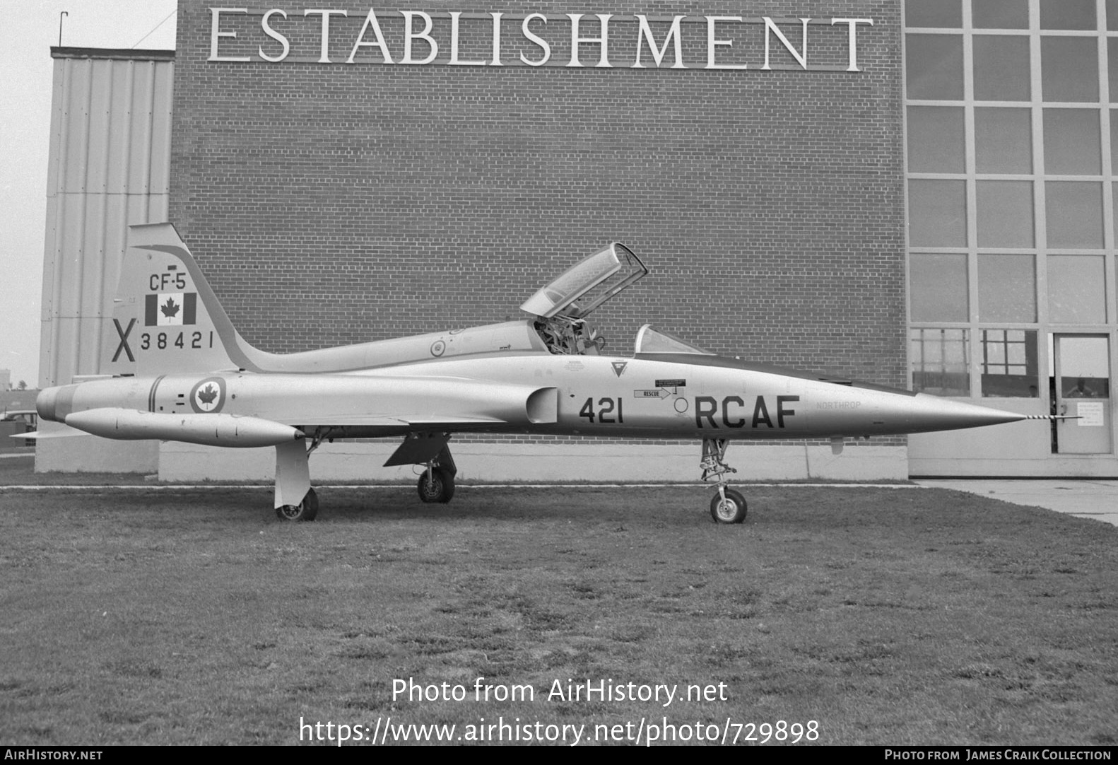 Aircraft Photo of 38421 | Northrop F-5A Freedom Fighter | Northrop | AirHistory.net #729898