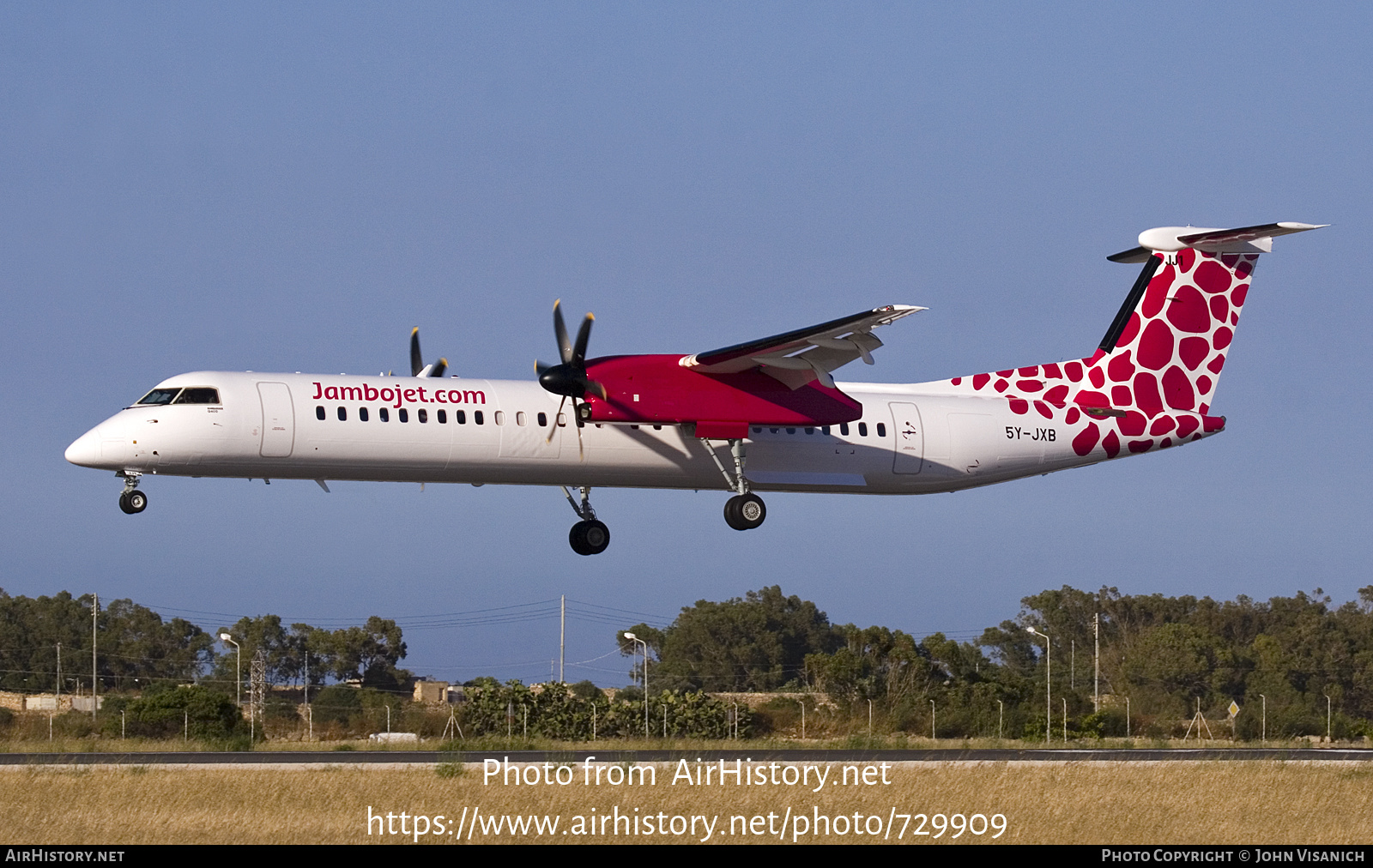 Aircraft Photo of 5Y-JXB | Bombardier DHC-8-402 Dash 8 | Jambojet | AirHistory.net #729909