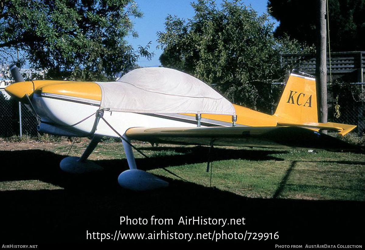 Aircraft Photo of ZK-KCA | Van's RV-8 | AirHistory.net #729916