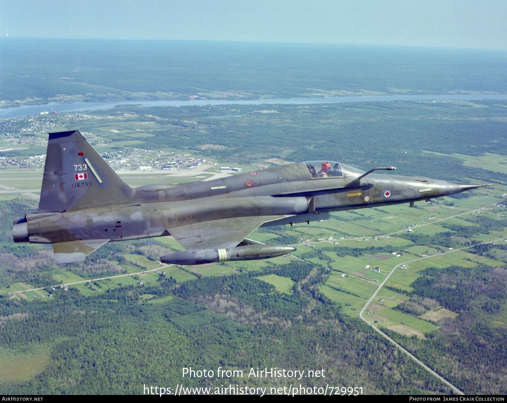 Aircraft Photo of 116733 | Canadair CF-5A | Canada - Air Force | AirHistory.net #729951