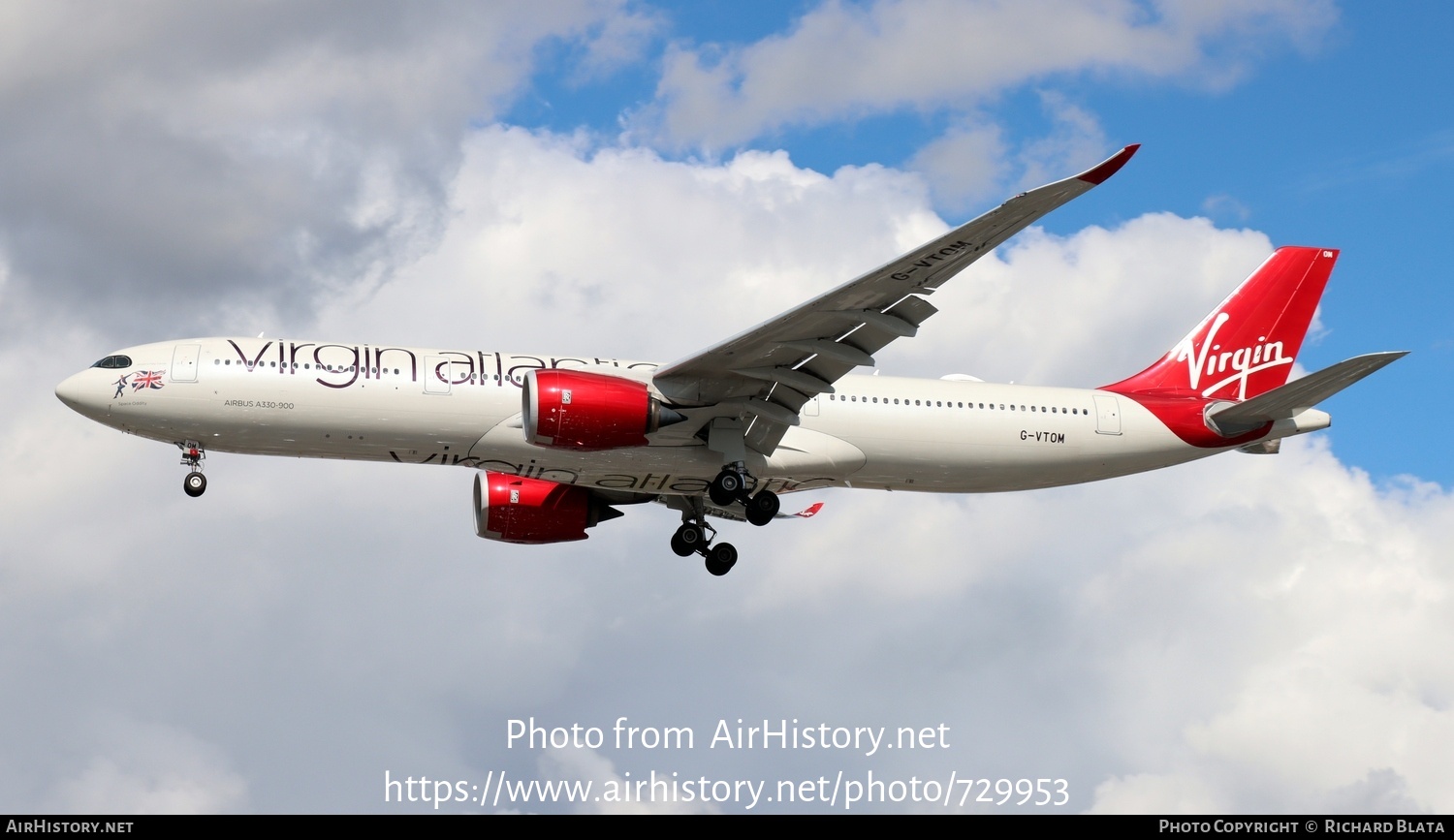 Aircraft Photo of G-VTOM | Airbus A330-941N | Virgin Atlantic Airways | AirHistory.net #729953