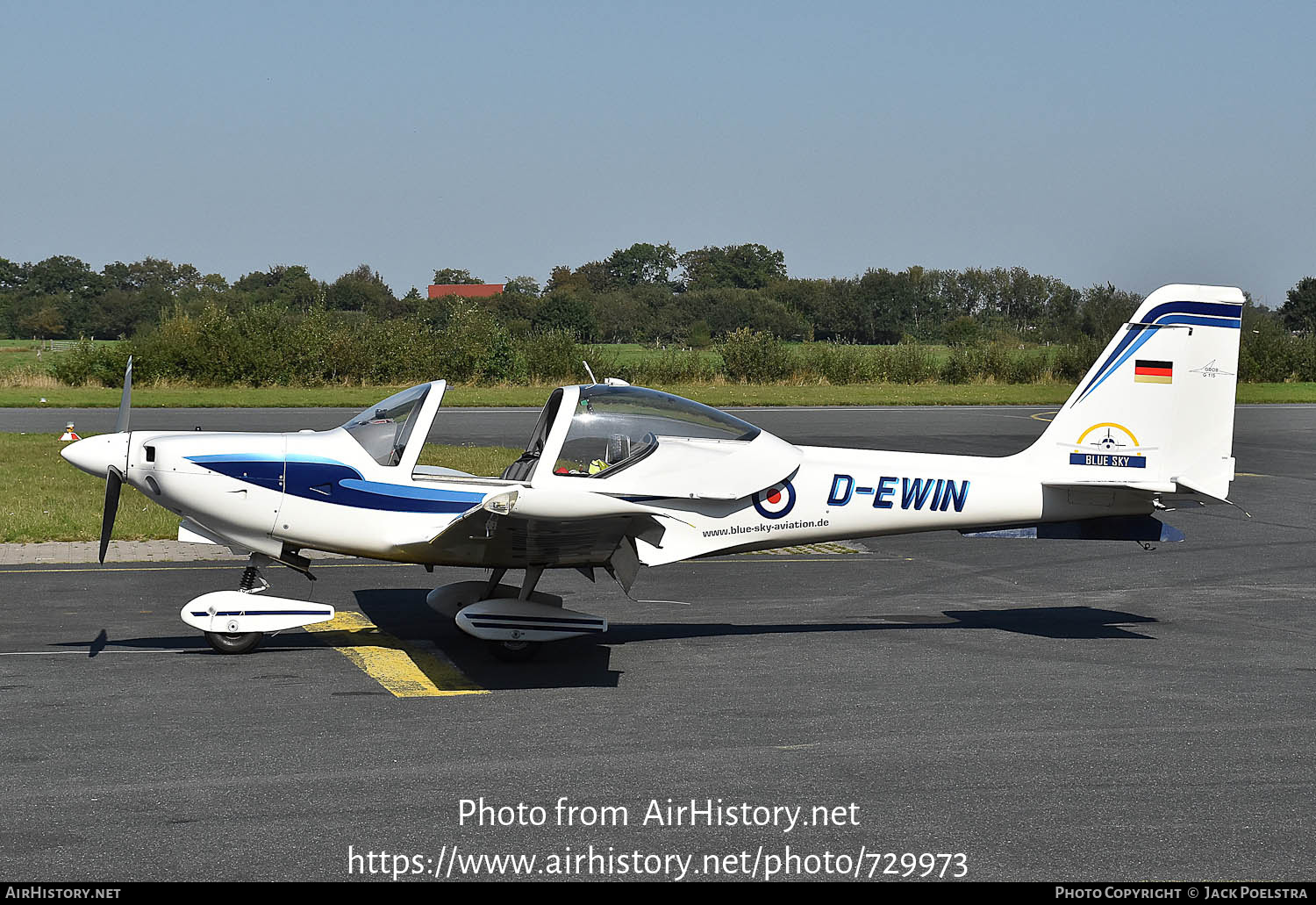 Aircraft Photo of D-EWIN | Grob G-115C | Blue Sky Aviation | AirHistory.net #729973