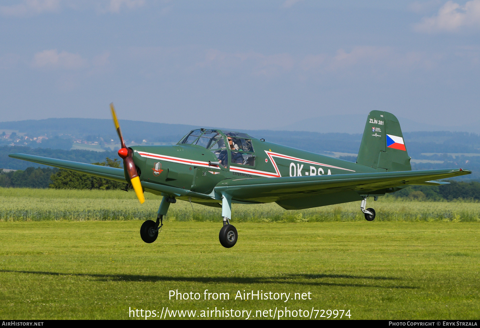 Aircraft Photo of OK-BSA | Zlin Z-381 (C-106) Bestmann | AirHistory.net #729974