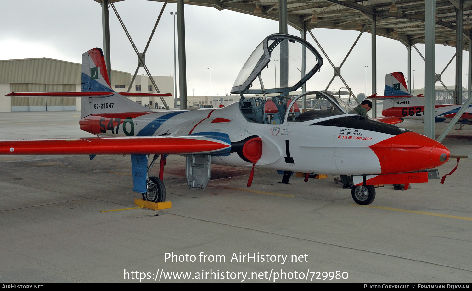 Aircraft Photo of 67-22547 | Cessna T-37C Tweety Bird | Pakistan - Air Force | AirHistory.net #729980