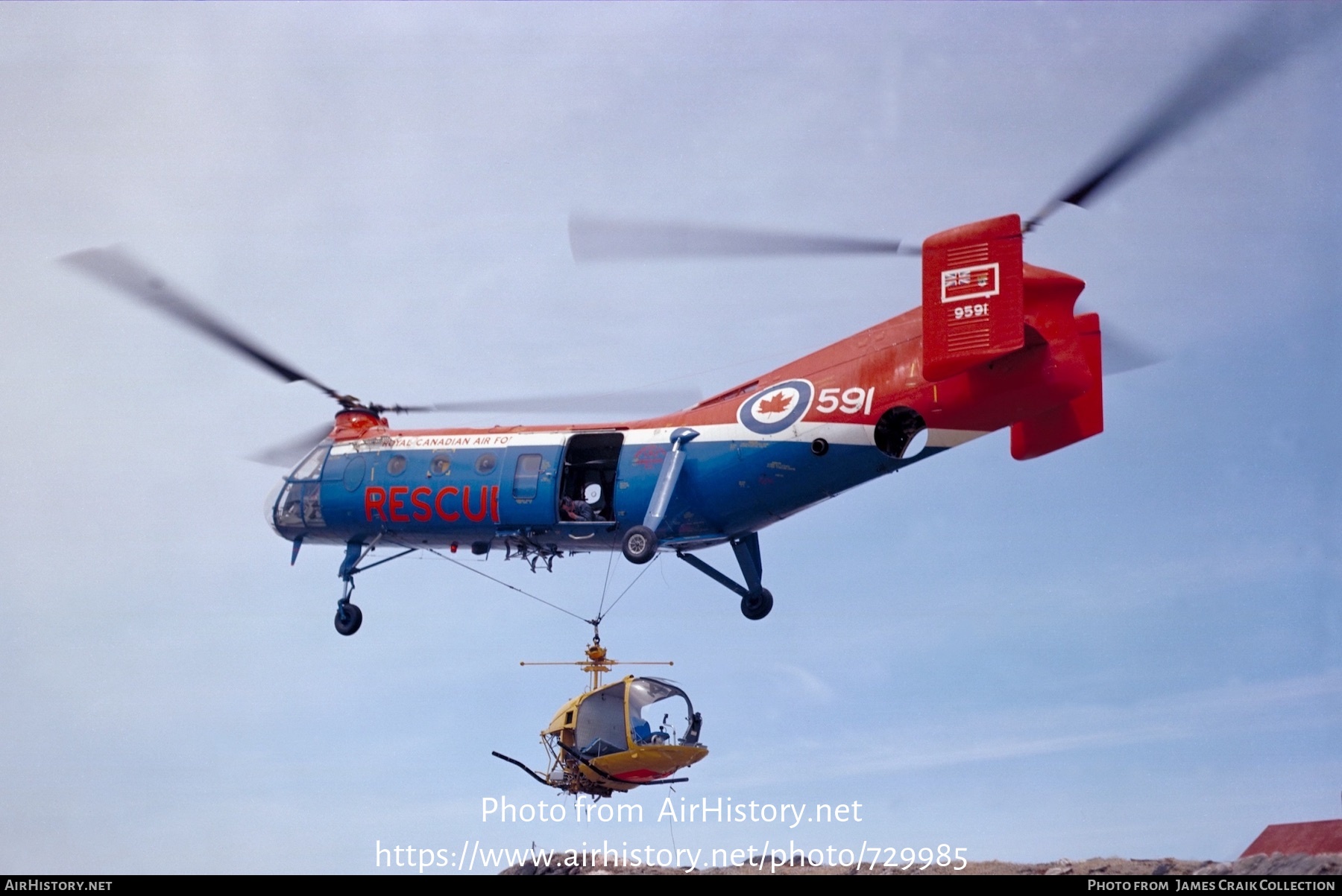 Aircraft Photo of 9591 | Vertol 44A | Canada - Air Force | AirHistory.net #729985