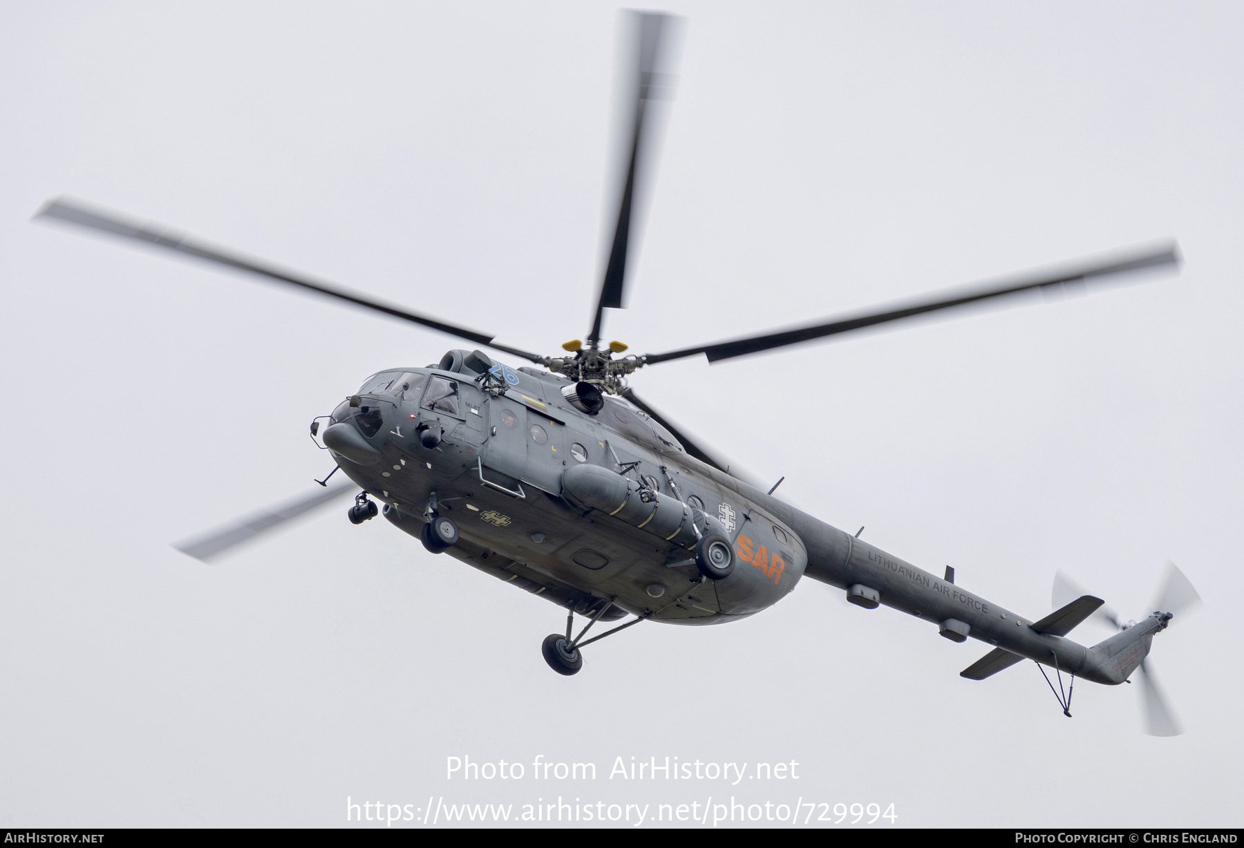 Aircraft Photo of 26 | Mil Mi-8T | Lithuania - Air Force | AirHistory.net #729994