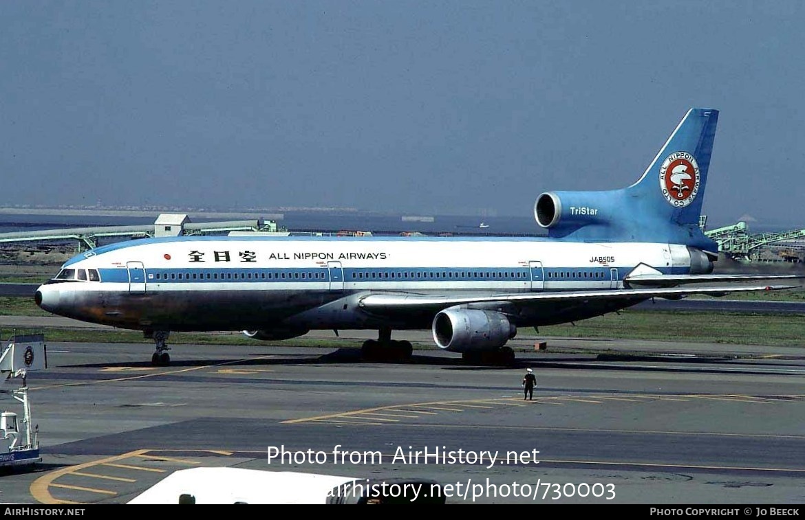 Aircraft Photo of JA8505 | Lockheed L-1011-385-1-15 TriStar 100 | All Nippon Airways - ANA | AirHistory.net #730003