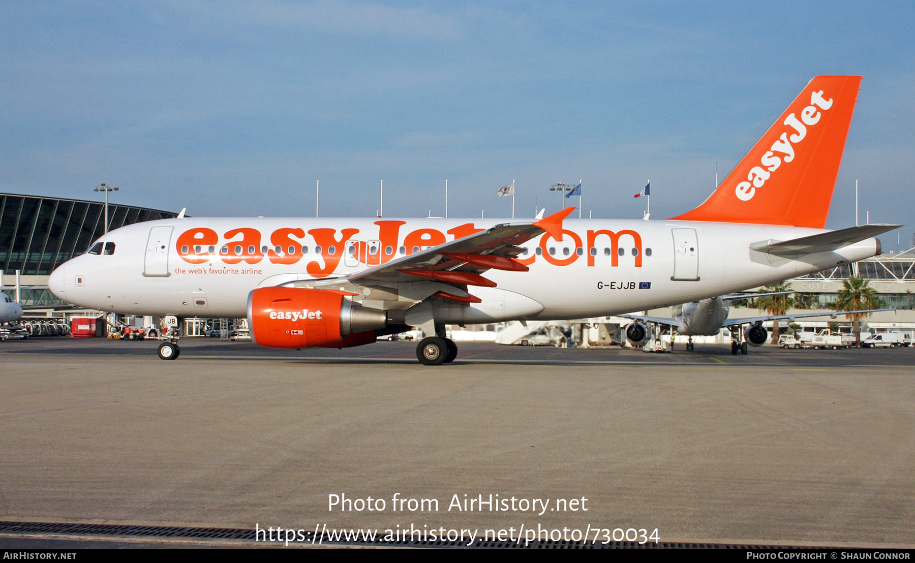 Aircraft Photo of G-EJJB | Airbus A319-111 | EasyJet | AirHistory.net #730034