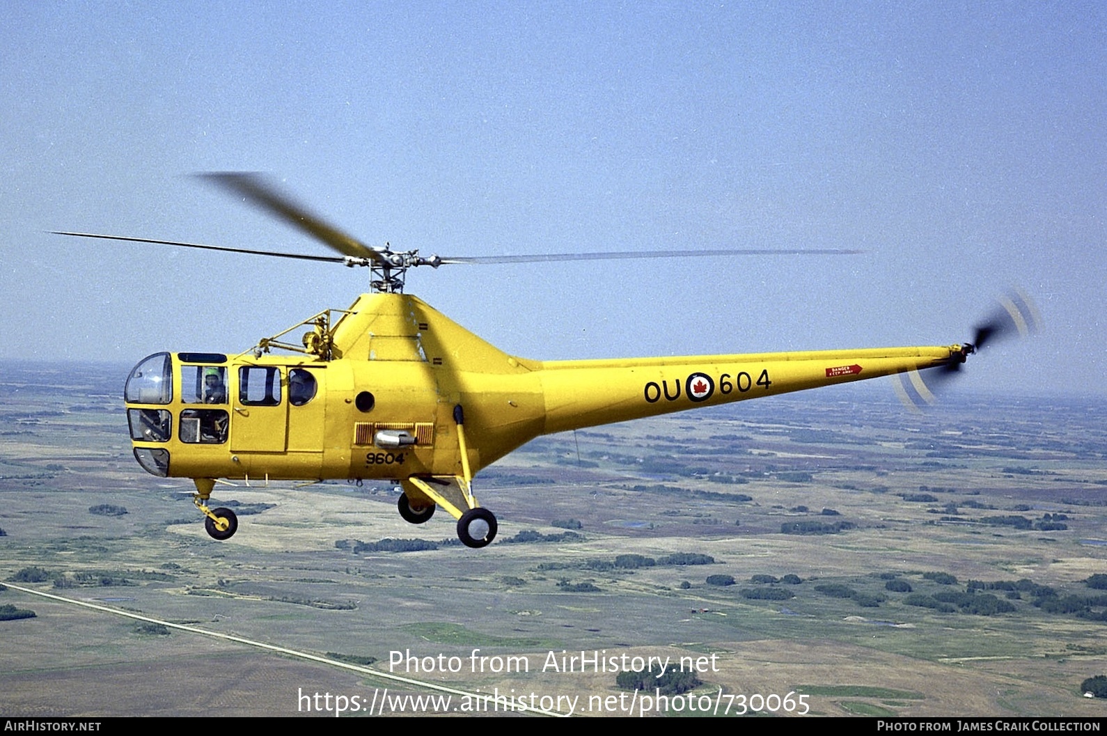 Aircraft Photo of 9604 | Sikorsky H-5 | Canada - Air Force | AirHistory.net #730065