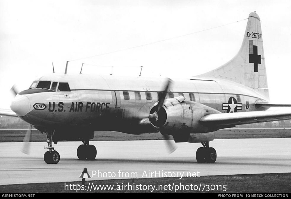 Aircraft Photo of 52-5787 / 0-25787 | Convair C-131A Samaritan | USA - Air Force | AirHistory.net #730115