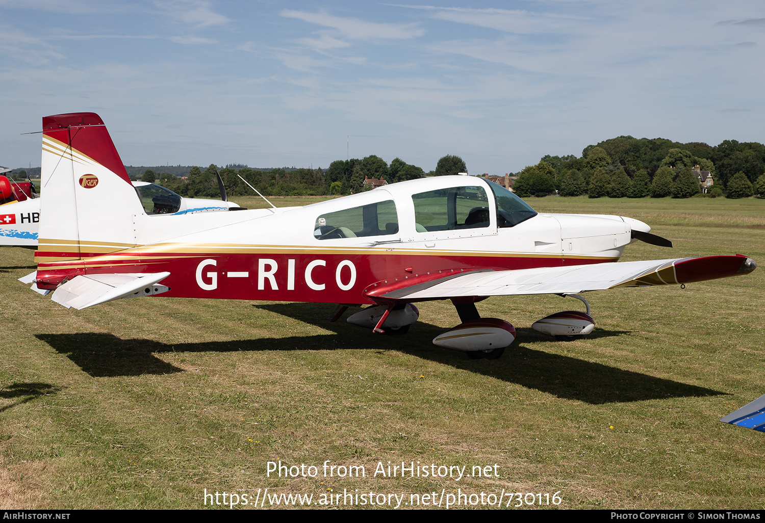 Aircraft Photo of G-RICO | American General AG-5B Tiger | AirHistory.net #730116