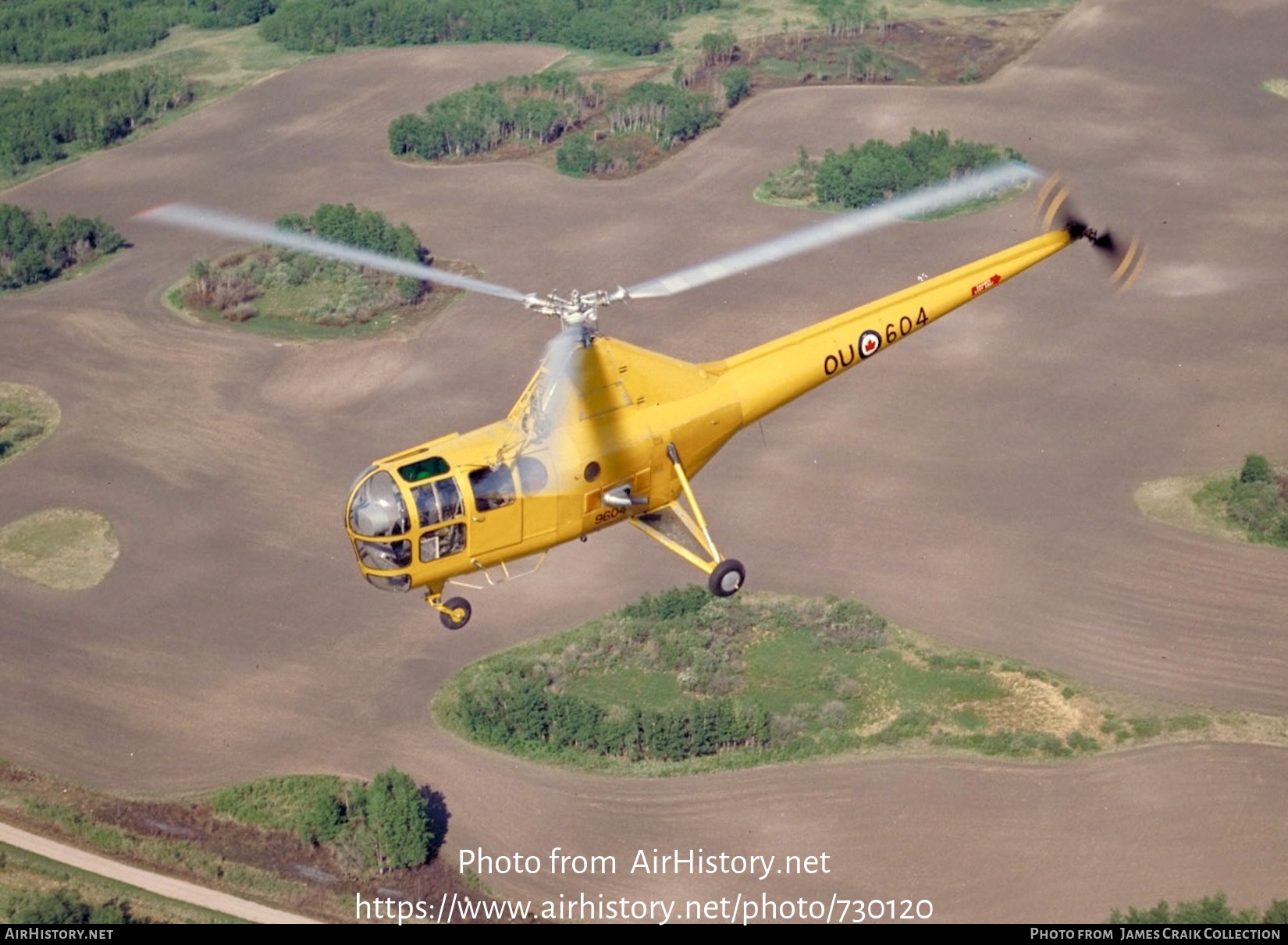 Aircraft Photo of 9604 | Sikorsky H-5 | Canada - Air Force | AirHistory.net #730120