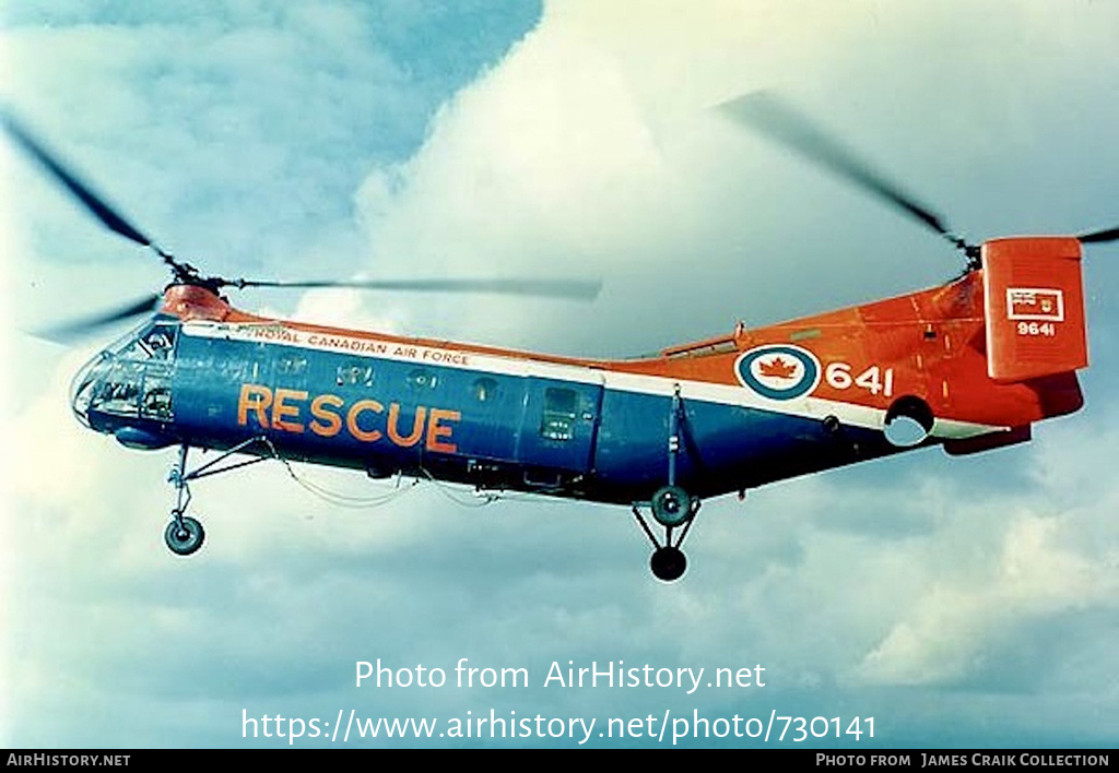 Aircraft Photo of 9641 | Piasecki CH-21B Workhorse | Canada - Air Force | AirHistory.net #730141