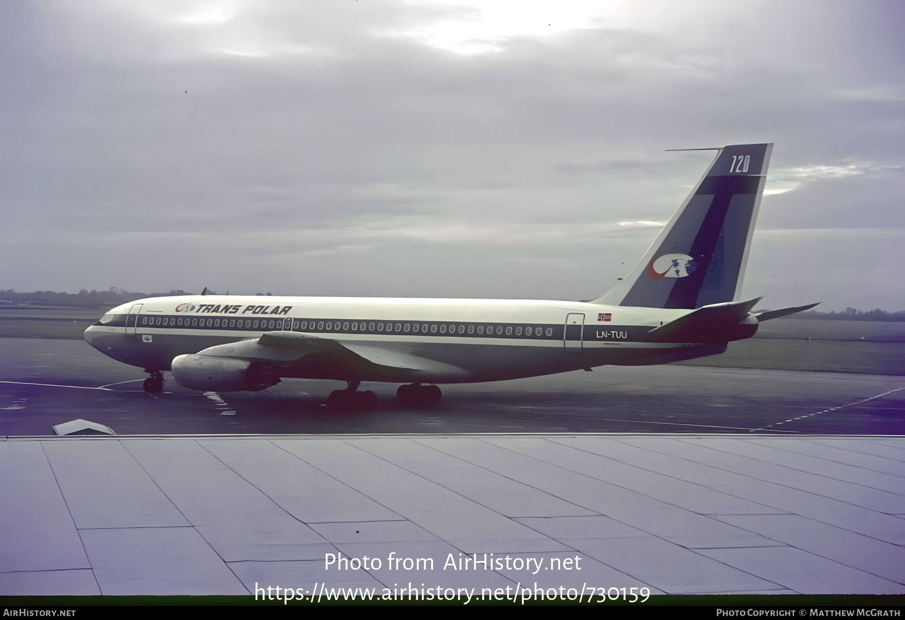 Aircraft Photo of LN-TUU | Boeing 720-048 | Trans Polar | AirHistory.net #730159