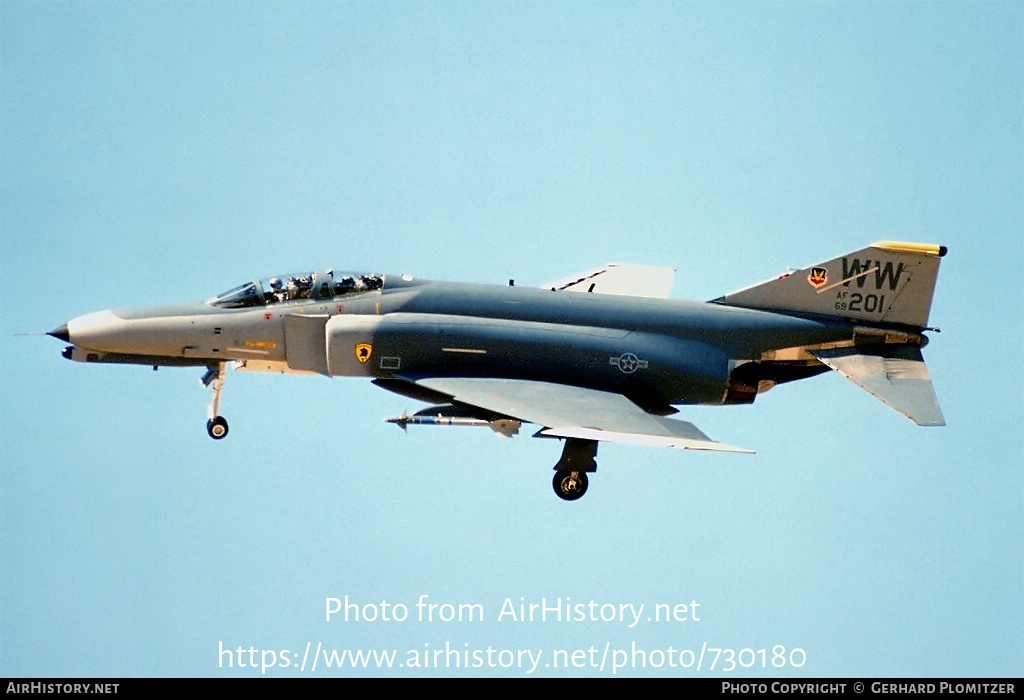 Aircraft Photo of 69-7201 | McDonnell Douglas F-4G Phantom II | USA - Air Force | AirHistory.net #730180