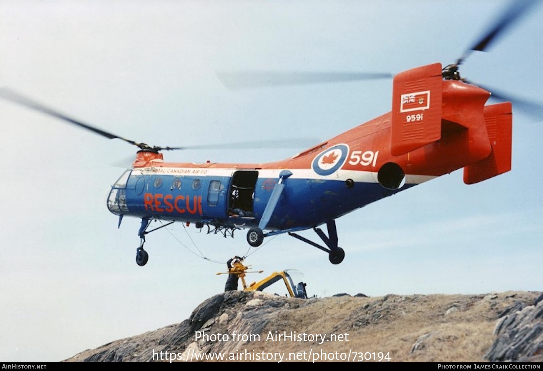 Aircraft Photo of 9591 | Vertol 44A | Canada - Air Force | AirHistory.net #730194