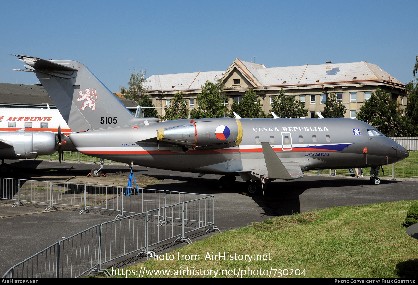 Aircraft Photo of 5105 | Canadair Challenger 601-3A (CL-600-2B16) | Czechia - Air Force | AirHistory.net #730204