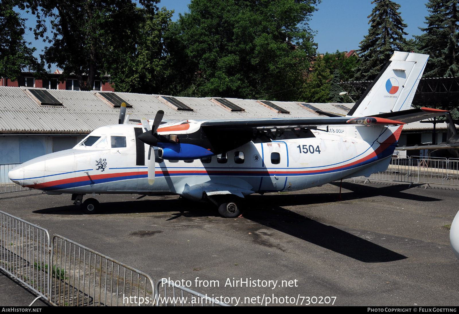 Aircraft Photo of 1504 | Let L-410UVP Turbolet | Czechia - Air Force | AirHistory.net #730207