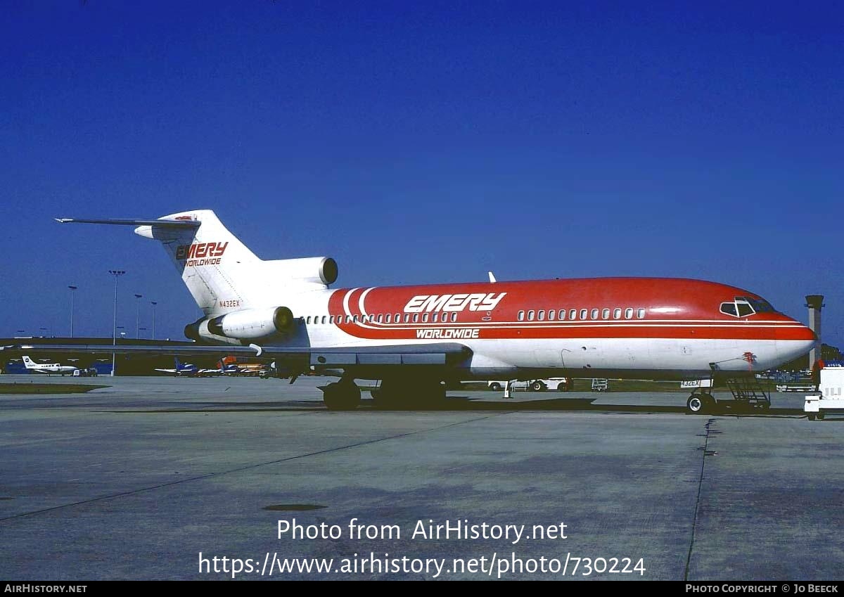 Aircraft Photo of N432EX | Boeing 727-151C | Emery Worldwide | AirHistory.net #730224