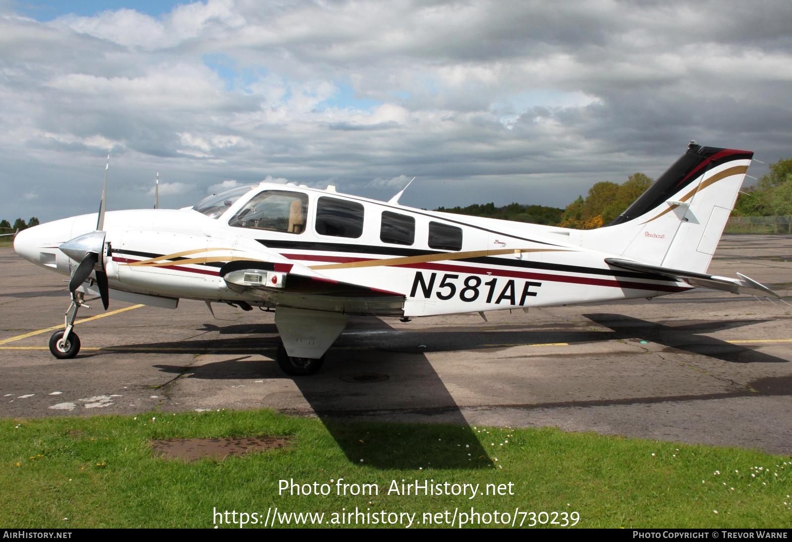 Aircraft Photo of N581AF | Raytheon 58 Baron | AirHistory.net #730239