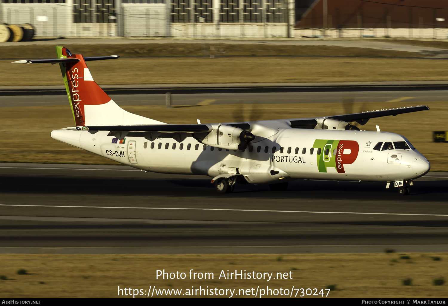 Aircraft Photo of CS-DJH | ATR ATR-72-600 (ATR-72-212A) | TAP Portugal Express | AirHistory.net #730247