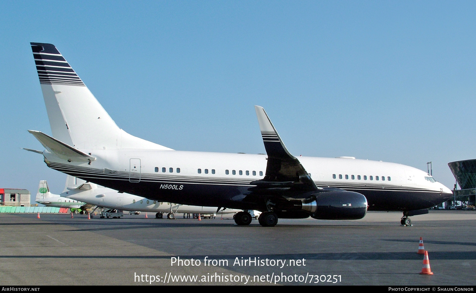 Aircraft Photo of N500LS | Boeing 737-73T BBJ | AirHistory.net #730251