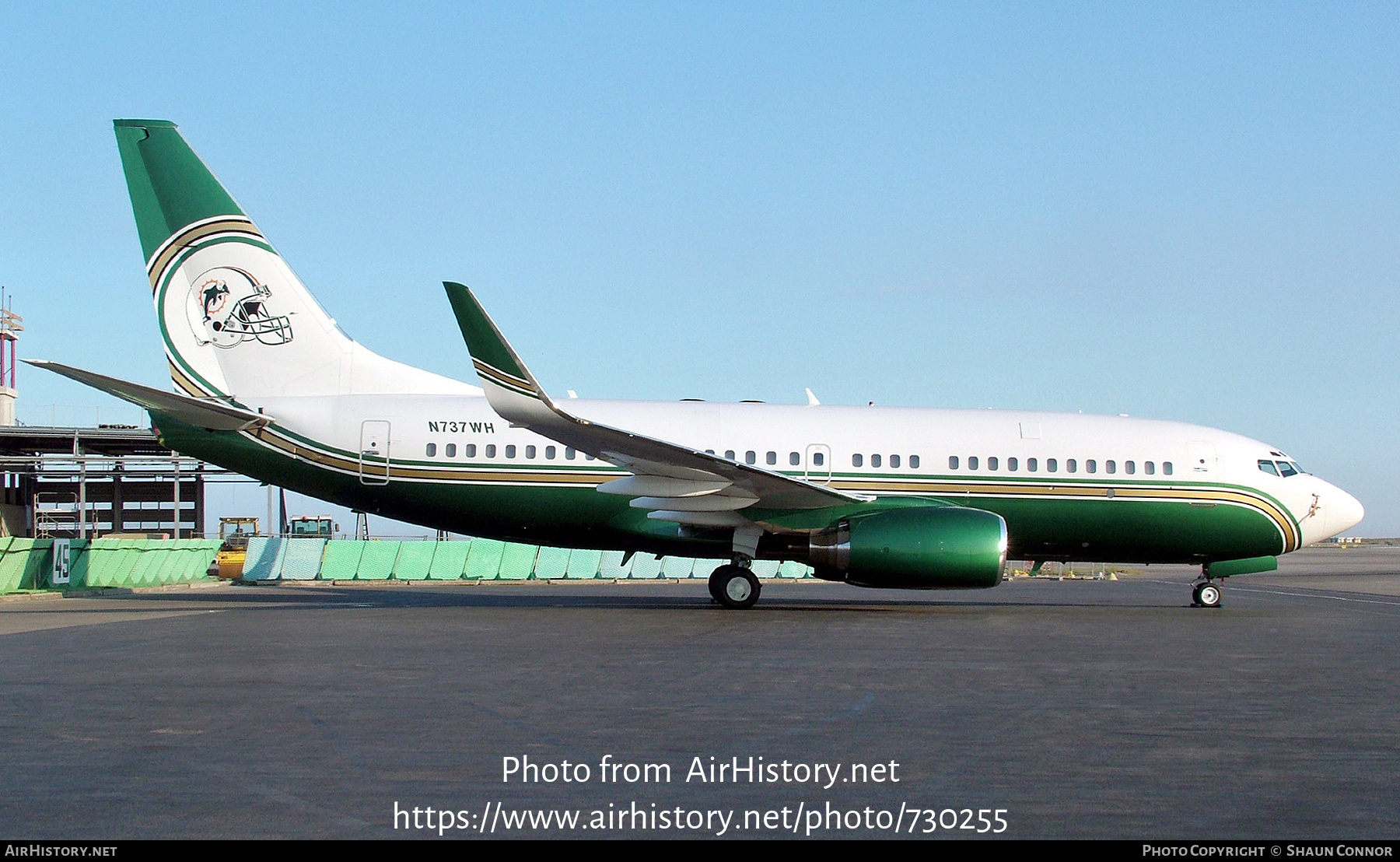 Aircraft Photo of N737WH | Boeing 737-75T BBJ | AirHistory.net #730255