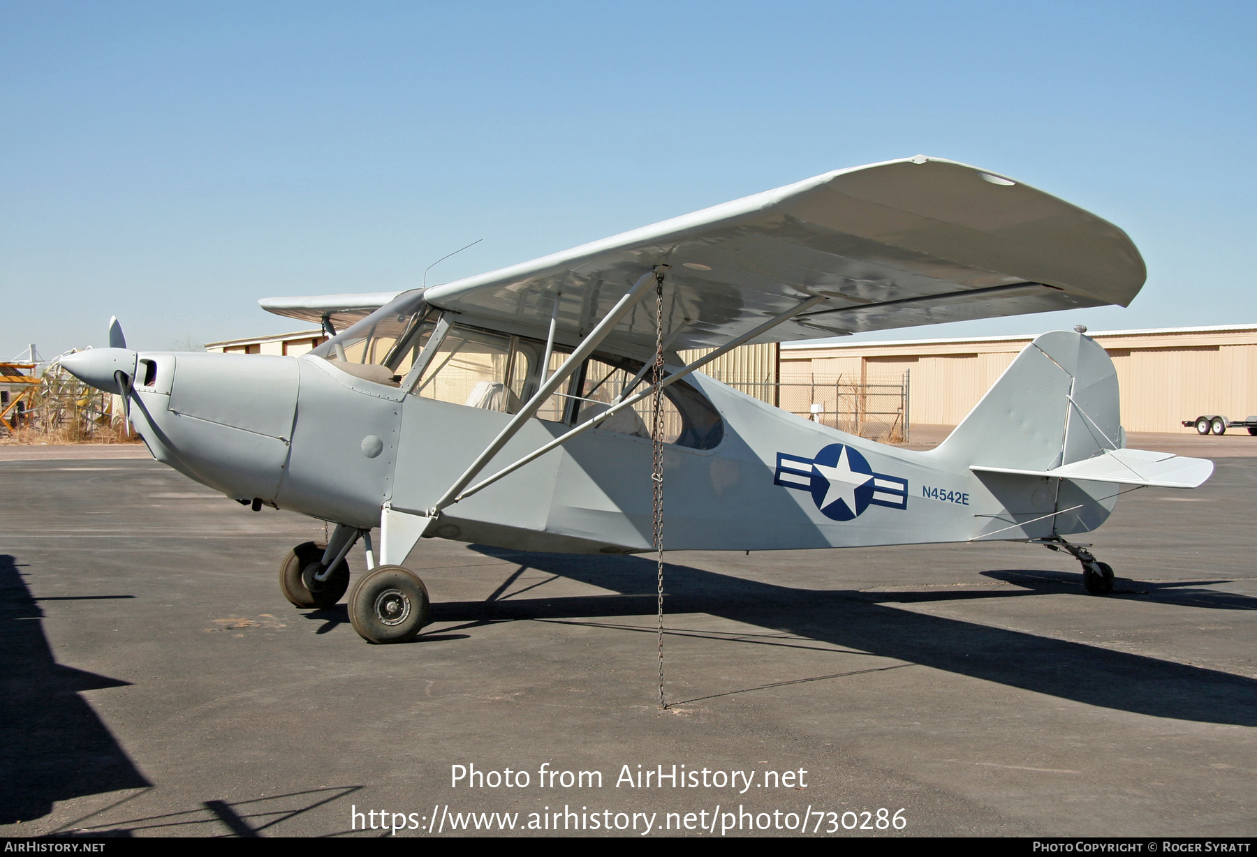 Aircraft Photo of N4542E | Aeronca 7DC Champion | USA - Air Force | AirHistory.net #730286