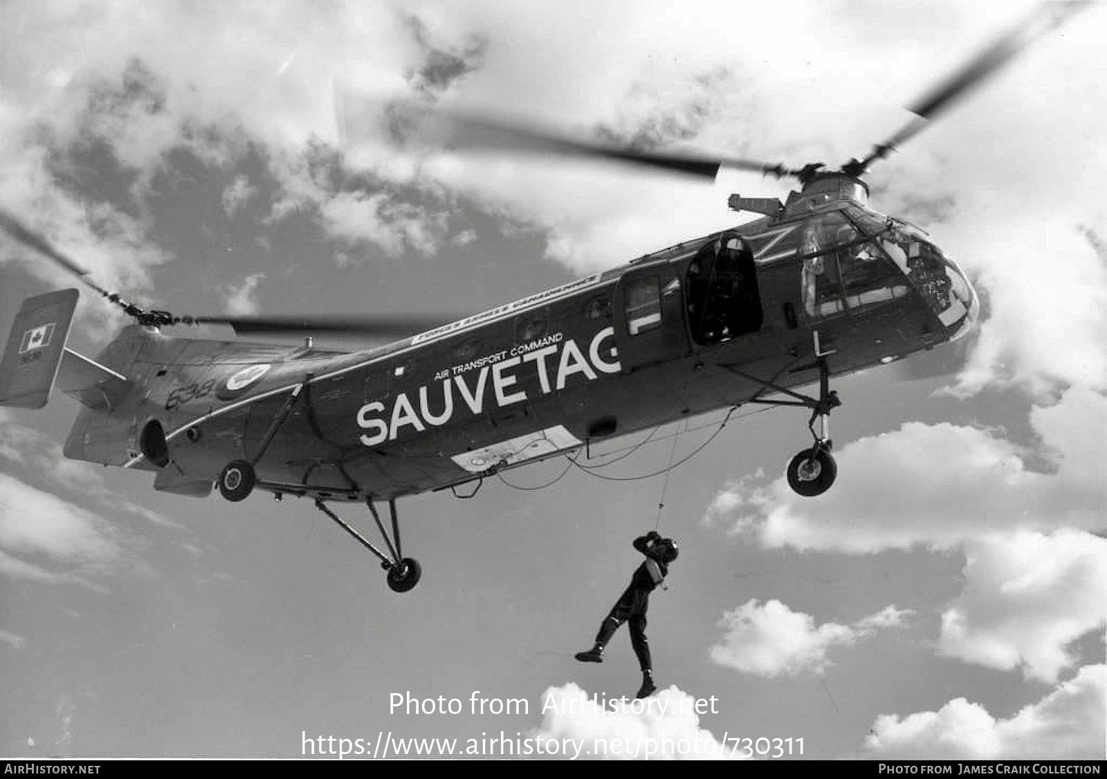 Aircraft Photo of 9638 | Piasecki CH-125 (H-21A) | Canada - Air Force | AirHistory.net #730311