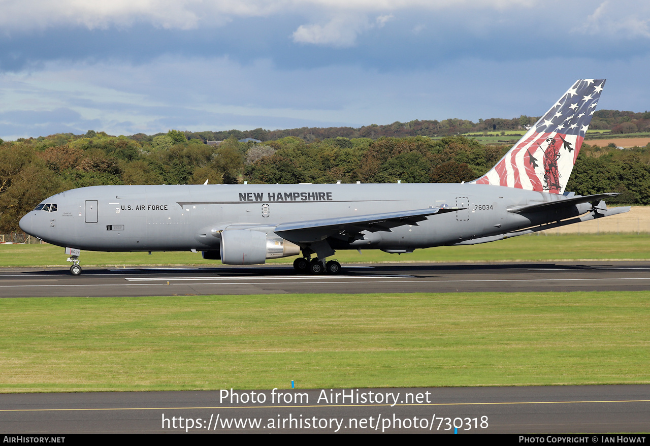 Aircraft Photo of 17-46034 / 76034 | Boeing KC-46A Pegasus (767-2C) | USA - Air Force | AirHistory.net #730318