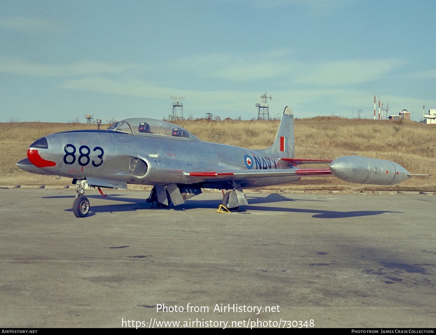 Aircraft Photo of 21468 | Canadair T-33AN Silver Star 3 | Canada - Navy | AirHistory.net #730348