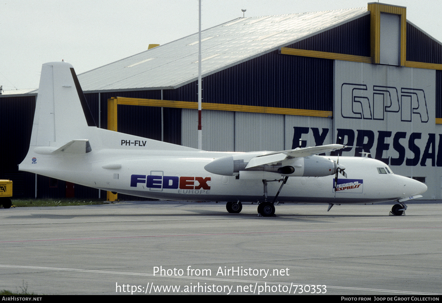 Aircraft Photo of PH-FLV | Fokker F27-600 Friendship | Fedex - Federal Express Europe | AirHistory.net #730353