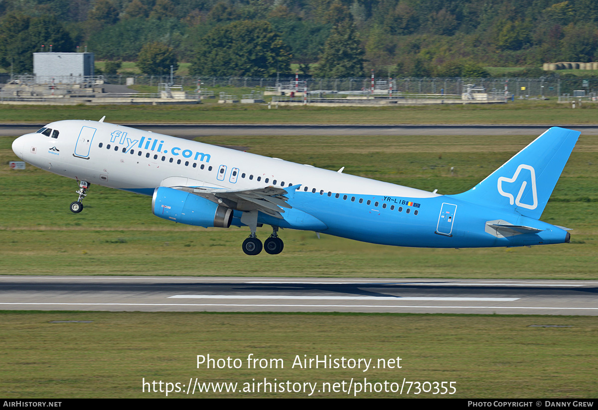 Aircraft Photo of YR-LIB | Airbus A320-232 | Fly Lili | AirHistory.net #730355