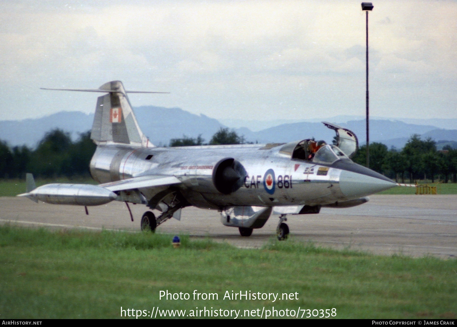 Aircraft Photo of 104891 | Lockheed CF-104 Starfighter | Canada - Air Force | AirHistory.net #730358