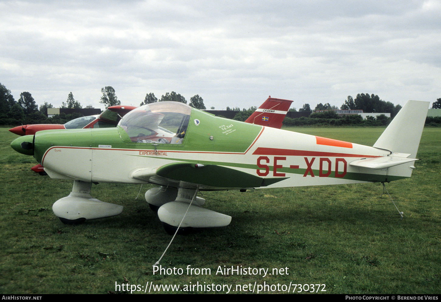 Aircraft Photo of SE-XDD | Zenair CH-200 Zenith | AirHistory.net #730372