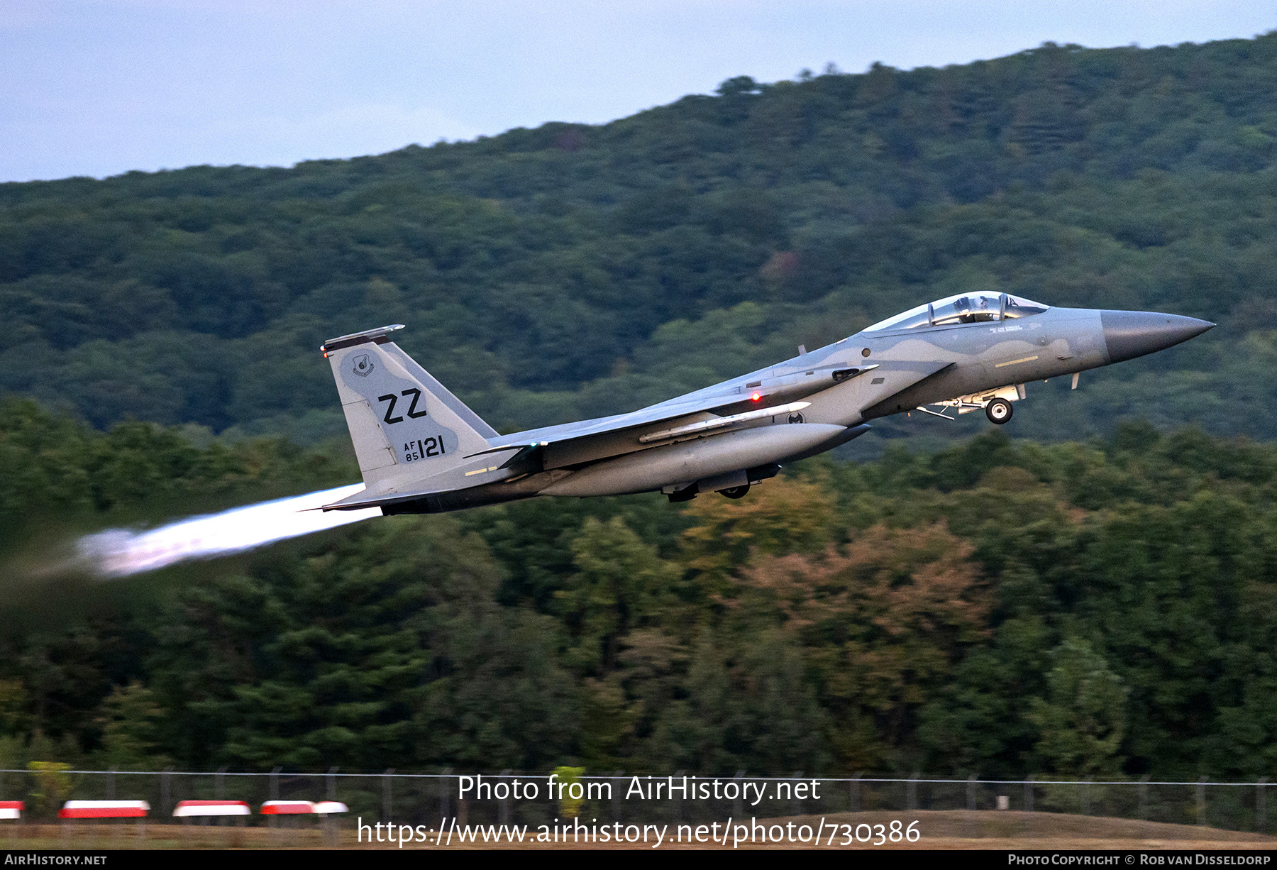 Aircraft Photo of 85-0121 / AF85-121 | McDonnell Douglas F-15C Eagle | USA - Air Force | AirHistory.net #730386