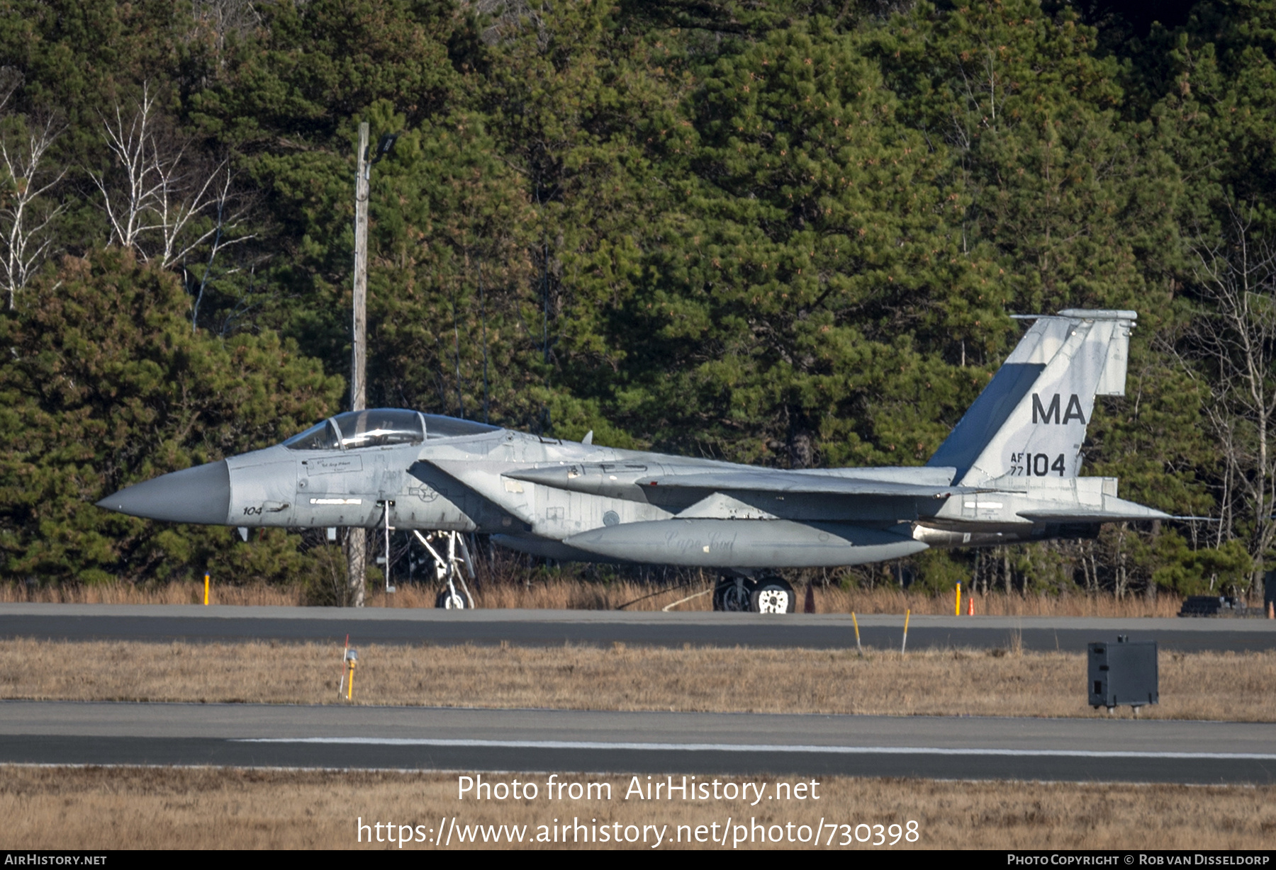 Aircraft Photo of 77-0104 / AF77-104 | McDonnell Douglas F-15A Eagle | USA - Air Force | AirHistory.net #730398