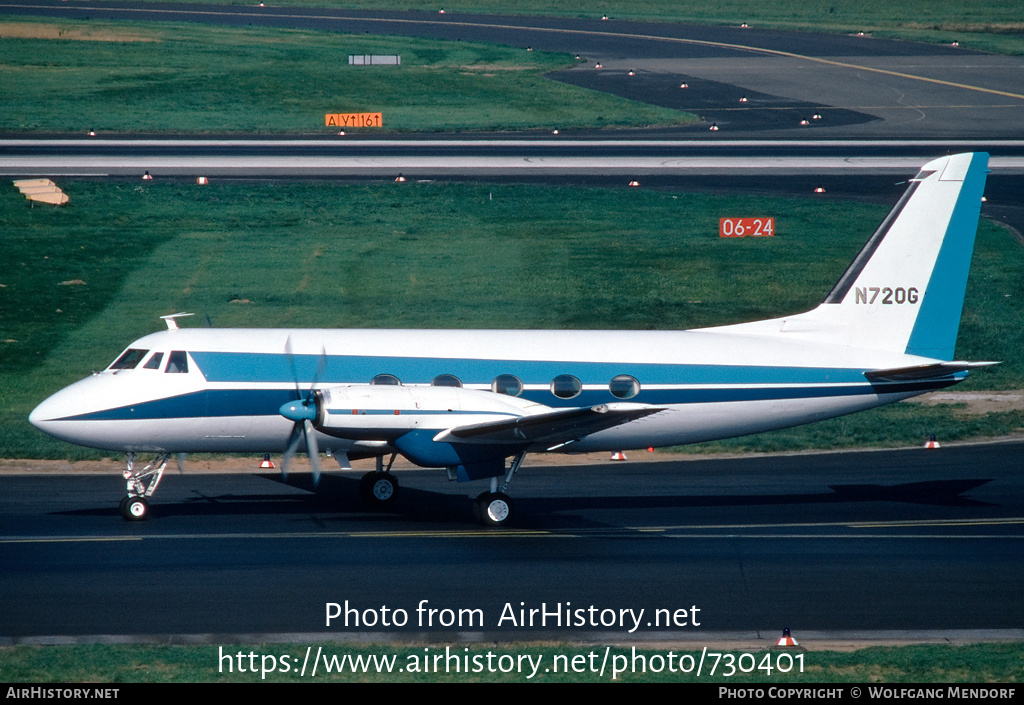 Aircraft Photo of N720G | Grumman G-159 Gulfstream I | AirHistory.net #730401