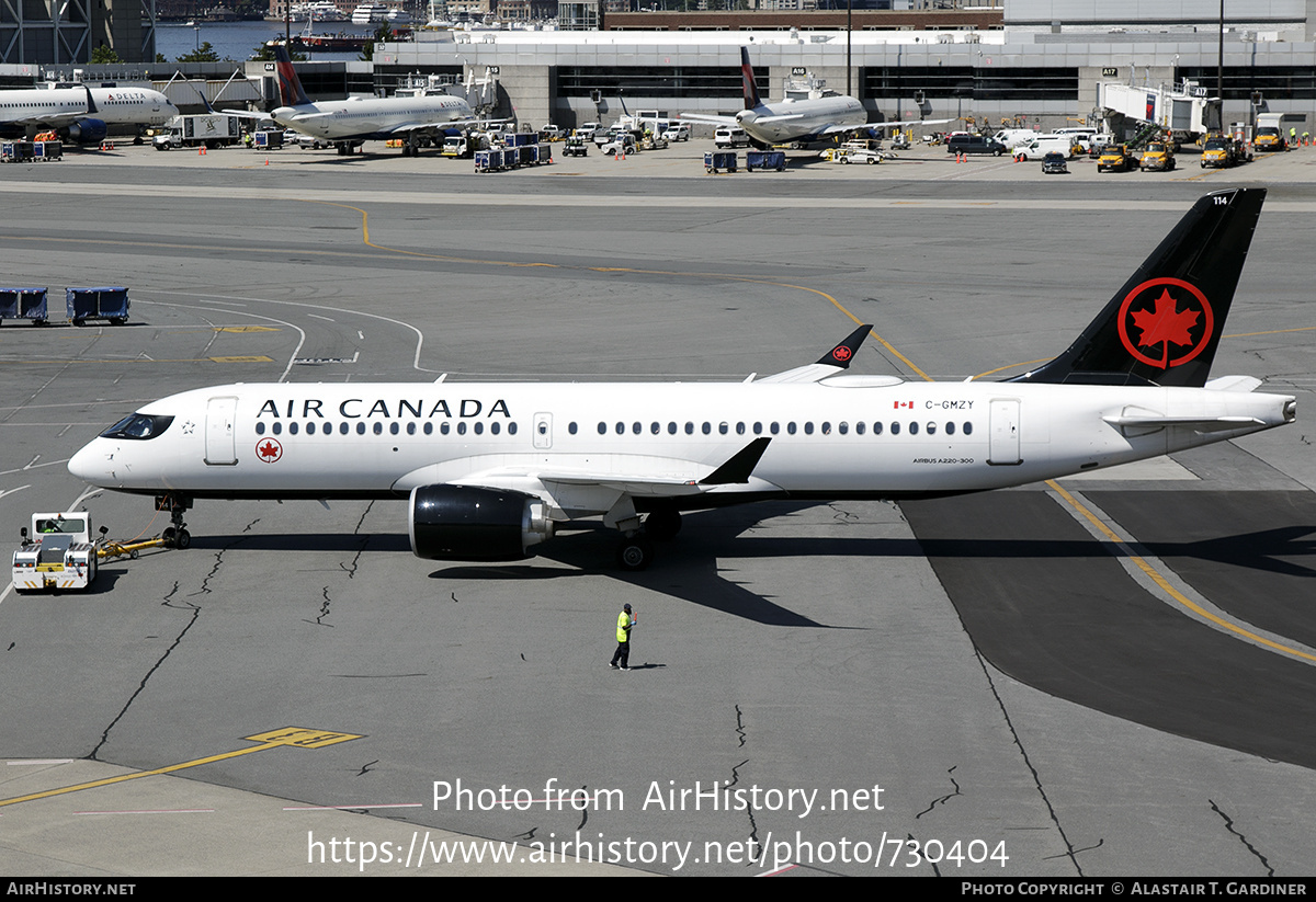 Aircraft Photo of C-GMZY | Airbus A220-371 (BD-500-1A11) | Air Canada | AirHistory.net #730404